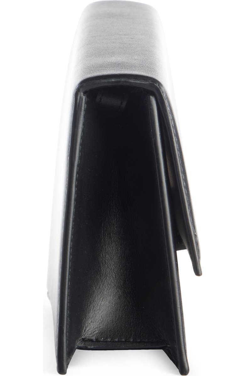 Acne Studios Micro Distortion Leather Shoulder Bag, Alternate, color,