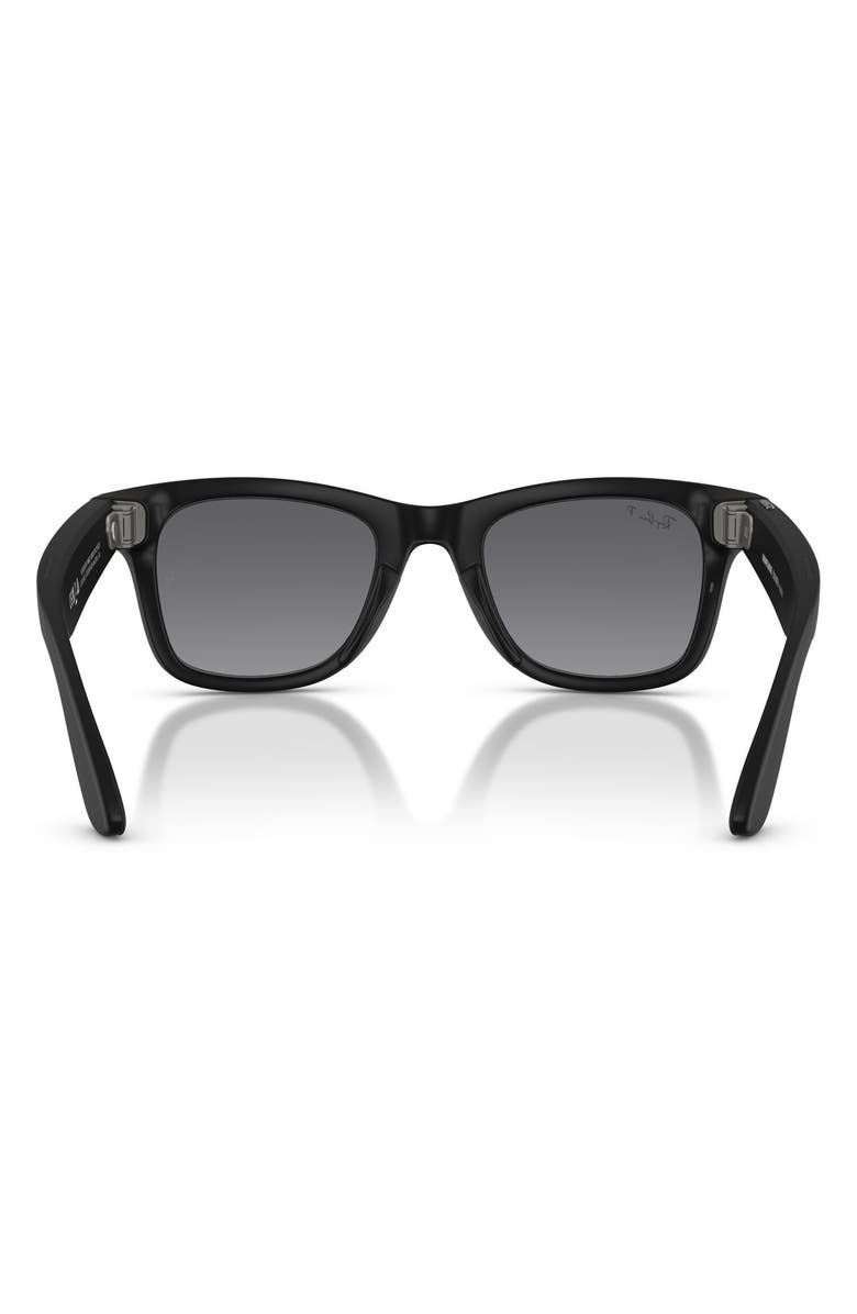Ray-Ban 53mm Wayfarer Gradient Polarized Square Sunglasses, Alternate, color, 