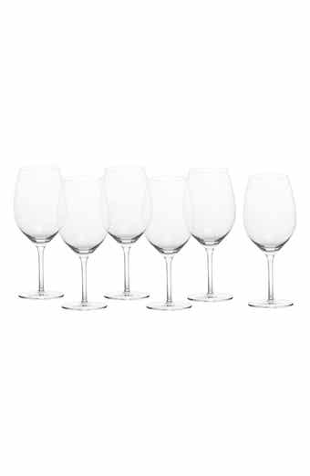 Banquet Set of 6 Bordeaux Red Wine Glasses
