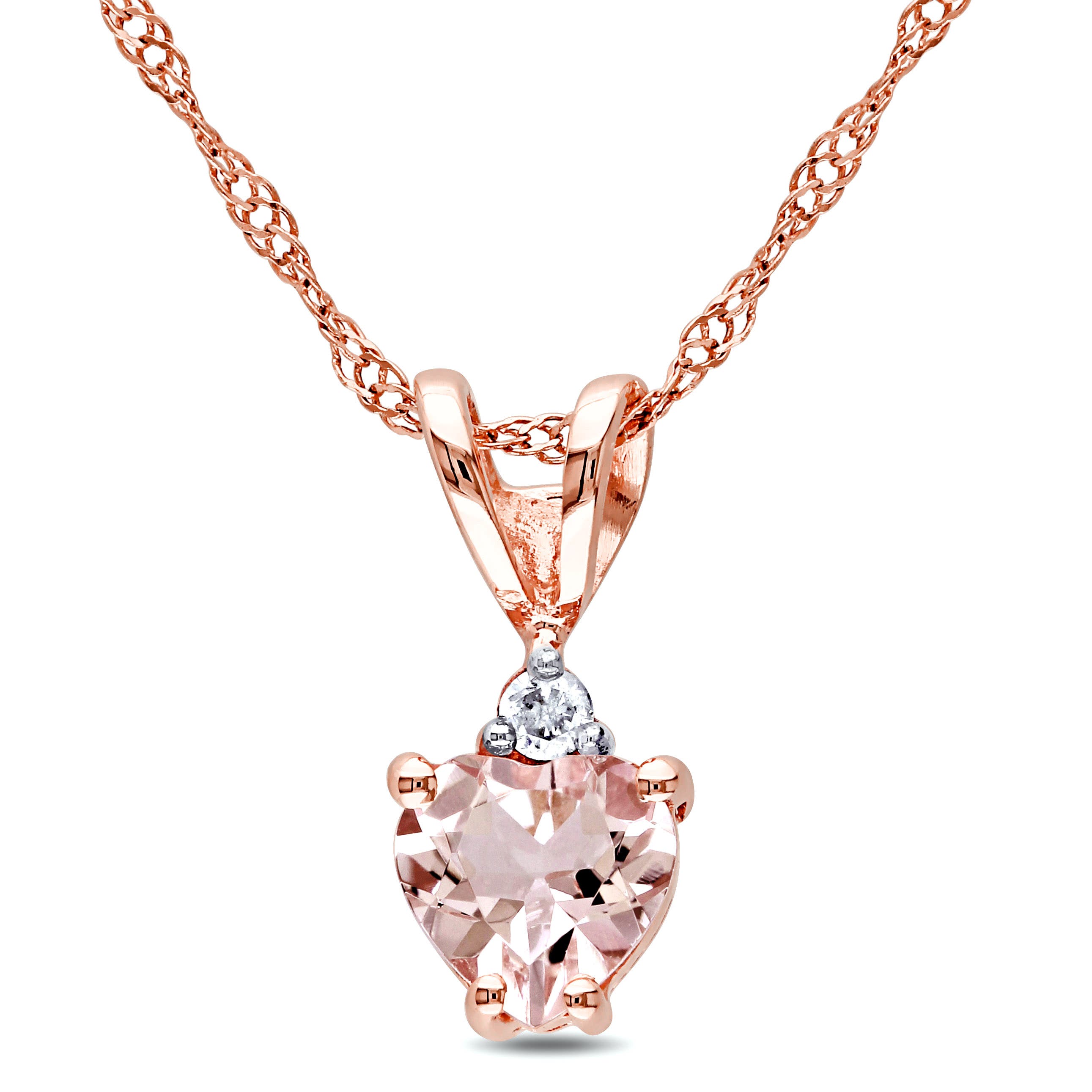 Morganite/Rose Gold