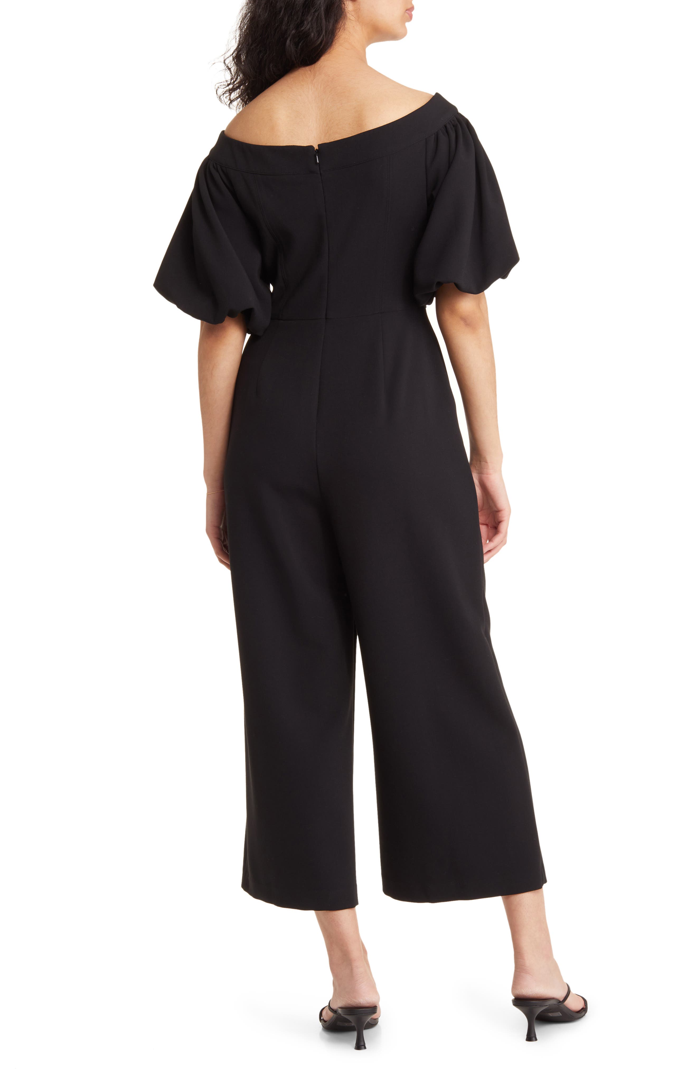 black mini dress casual Morgan Off Shoulder Simple Maxi Long Black Color:Black and Fuchsia may_2026_mailer