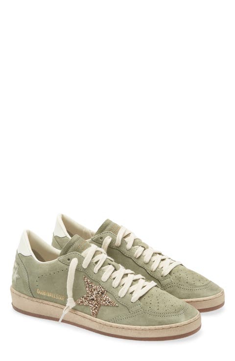 Ball Star Glitter Low Top Sneaker
