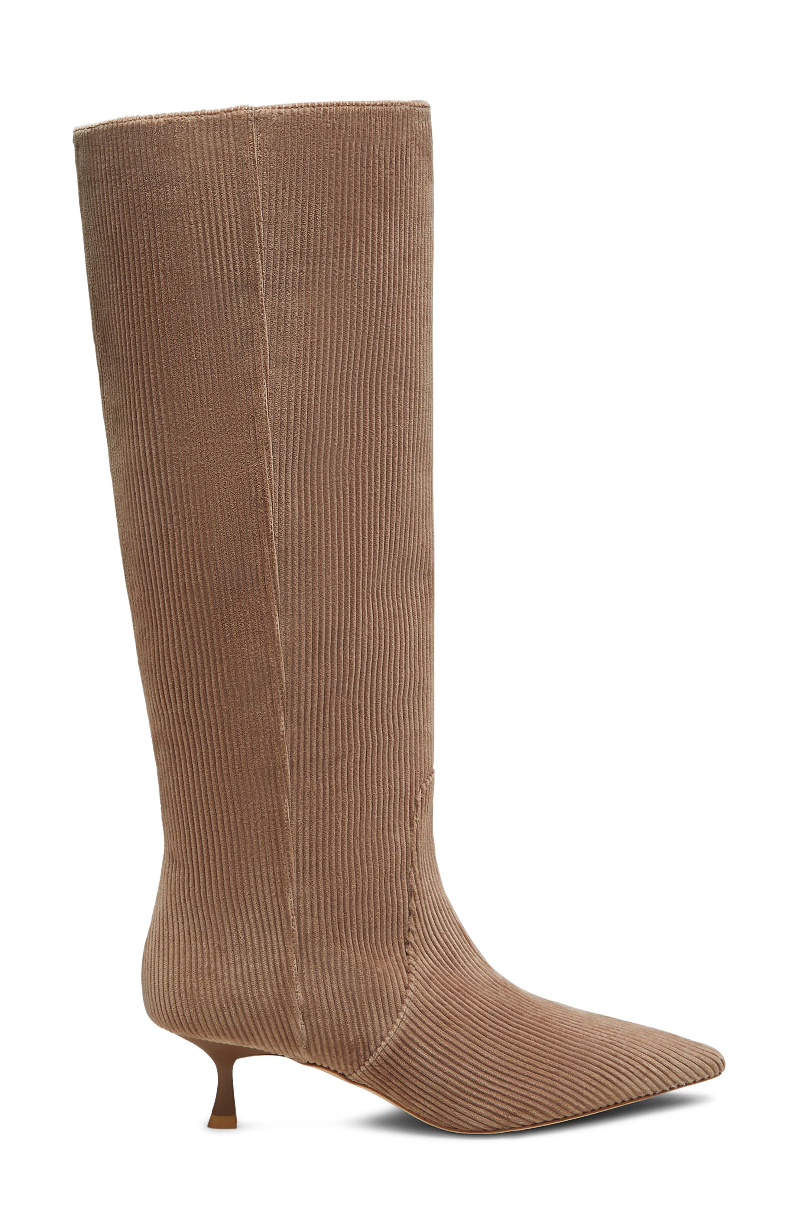 Naomi 50 Knee High Boot, Alternate, color, TAUPE