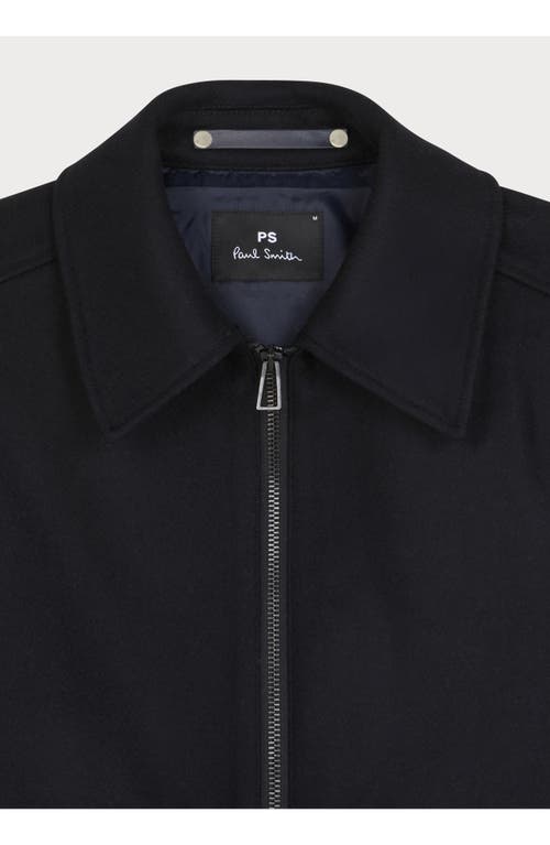 Ps By Paul Smith Ps Paul Smith Wool Blend Jacket In Animal Print