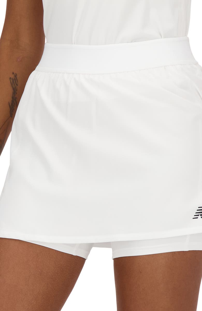 New Balance Tournament Performance Skort, Alternate, color, White
