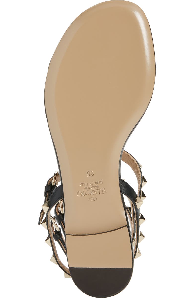 Valentino Garavani Rockstud Cage Sandal, Alternate, color,