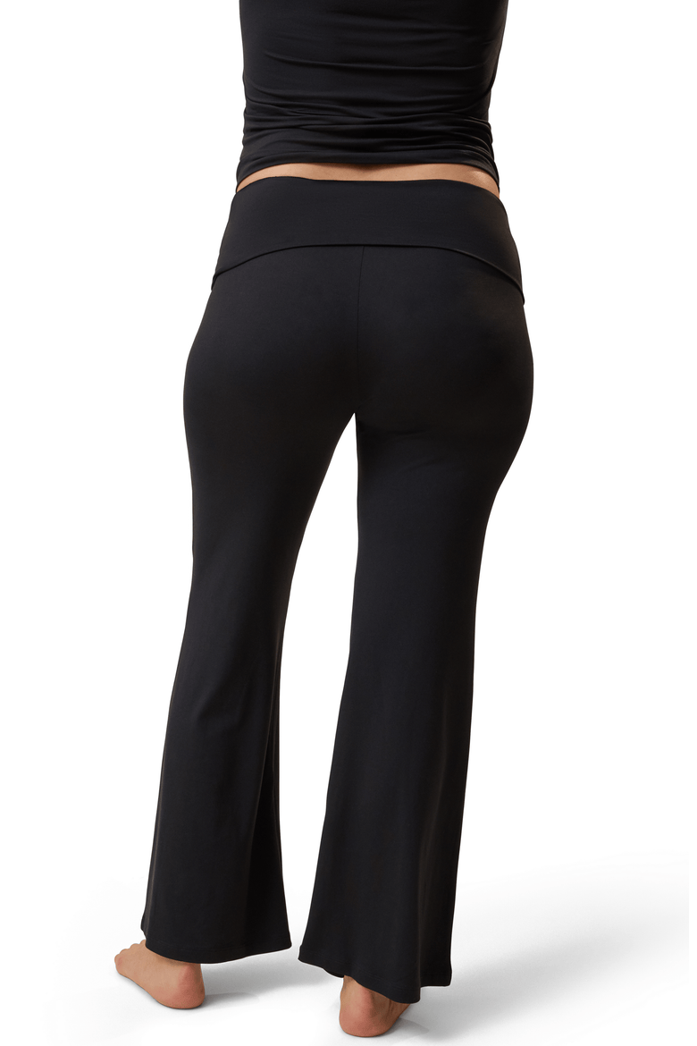 The Sunday Maternity & Nursing Pajama Set, Alternate, color, Black