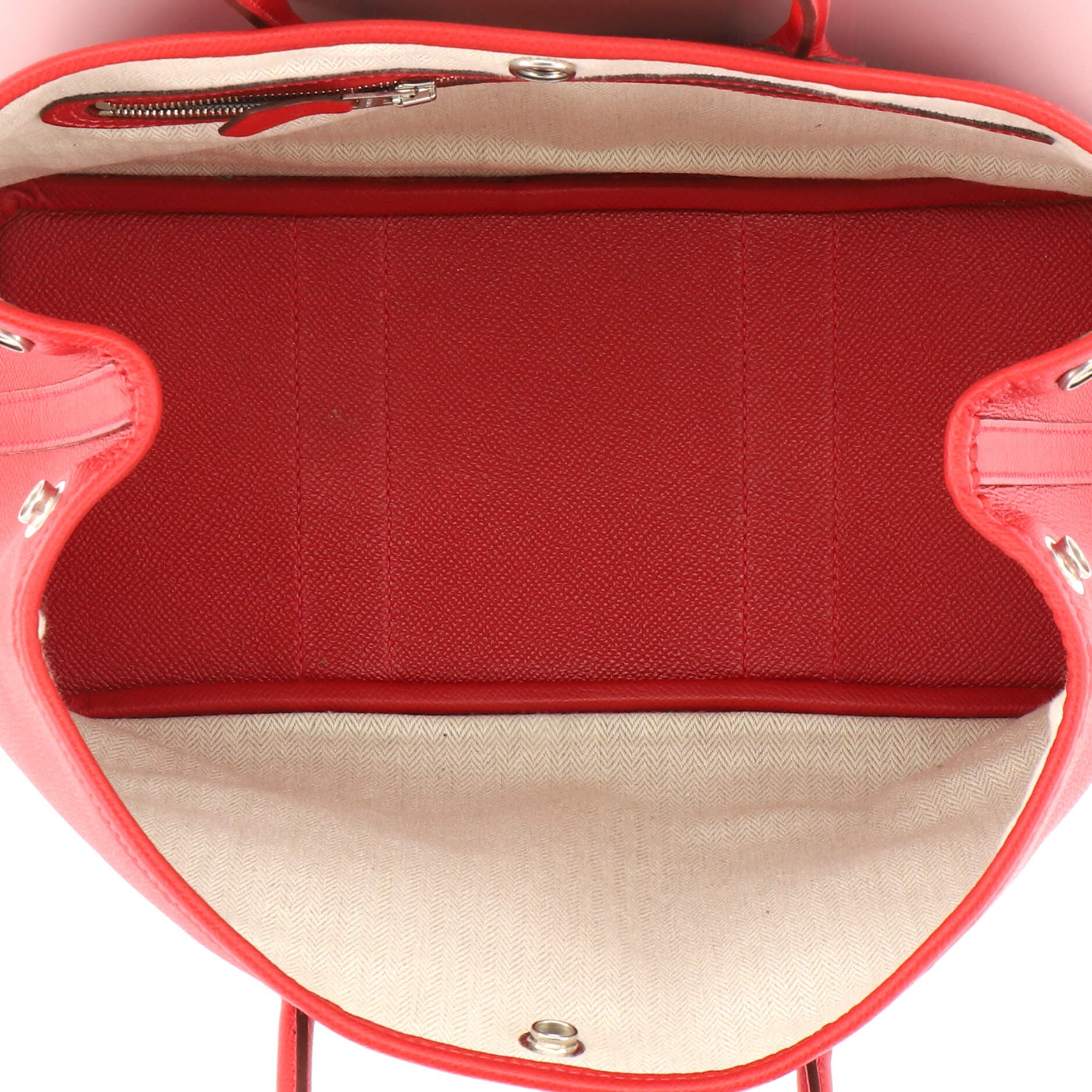 Garden Party Tote Leather 30, Alternate, color, Red