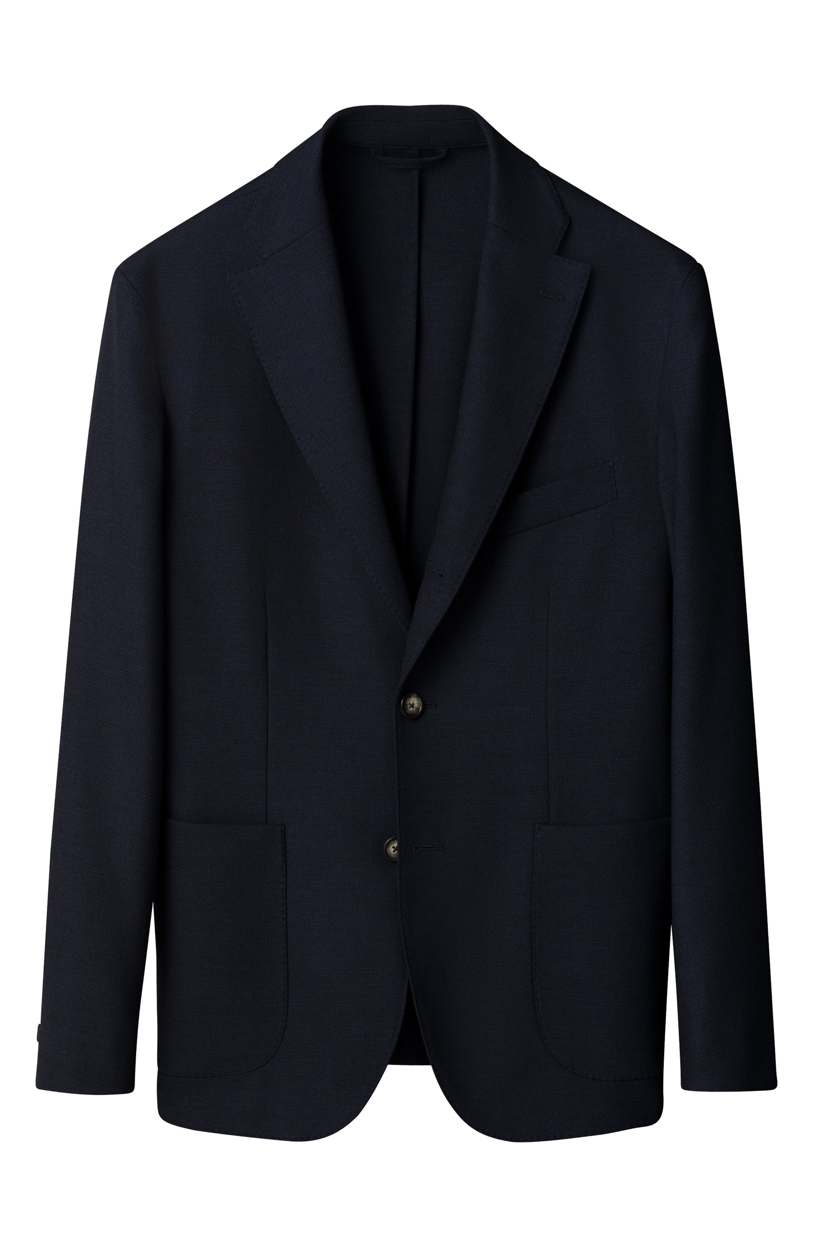 Мужские Eton Tech Stretch Wool Blend Soft Sport Coat — фото 5