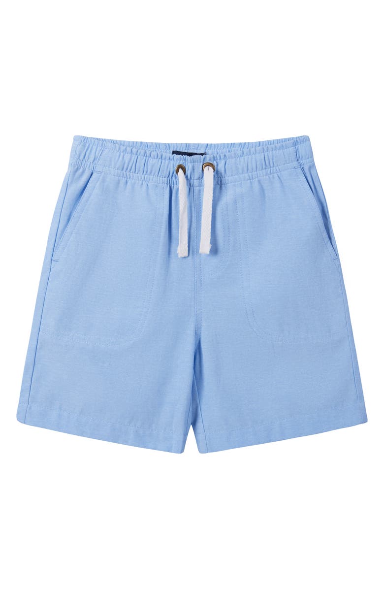 Andy & Evan Kids' Polo Shirt & Shorts Set, Alternate, color, White/Blue Multi