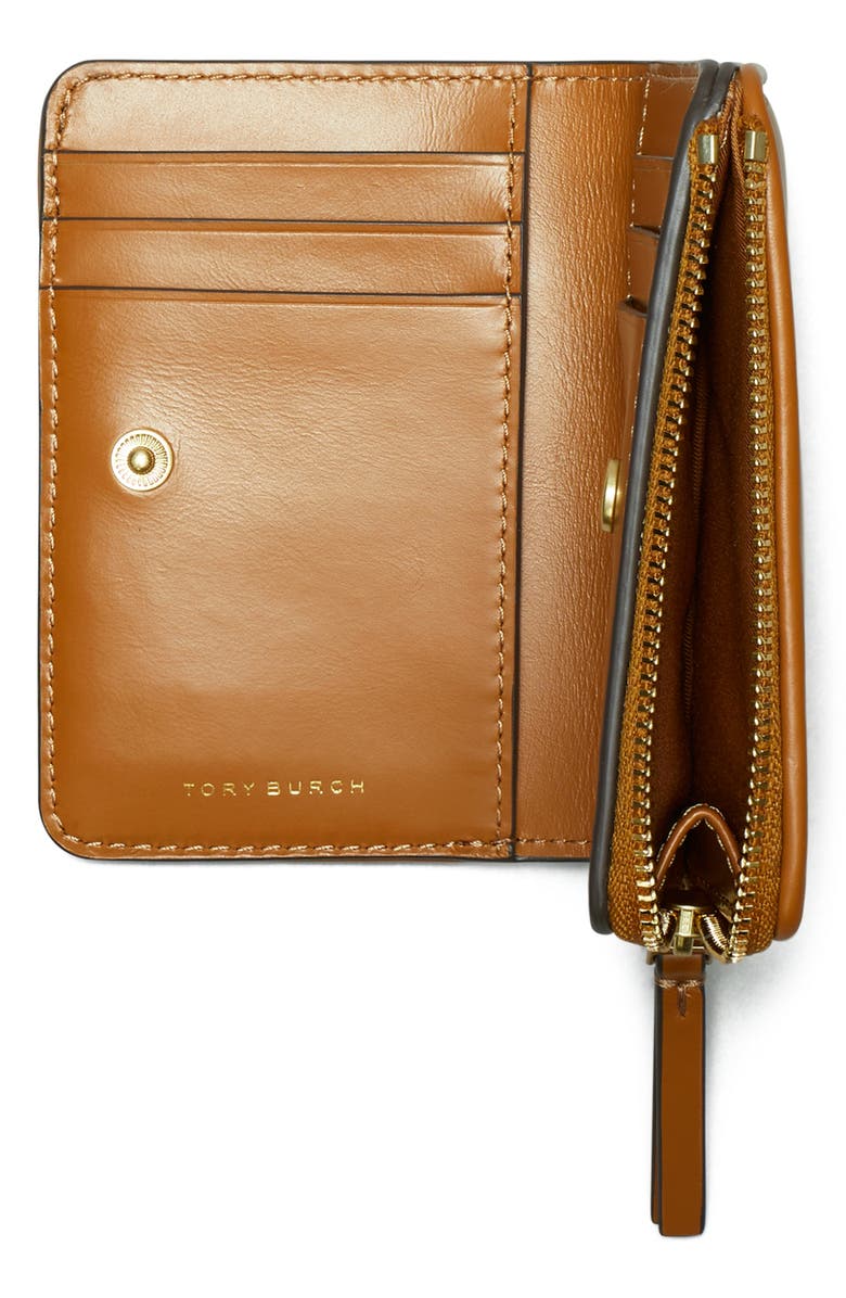 Tory Burch Kira Diamond Quilted Leather Bifold Wallet, Alternate, color,