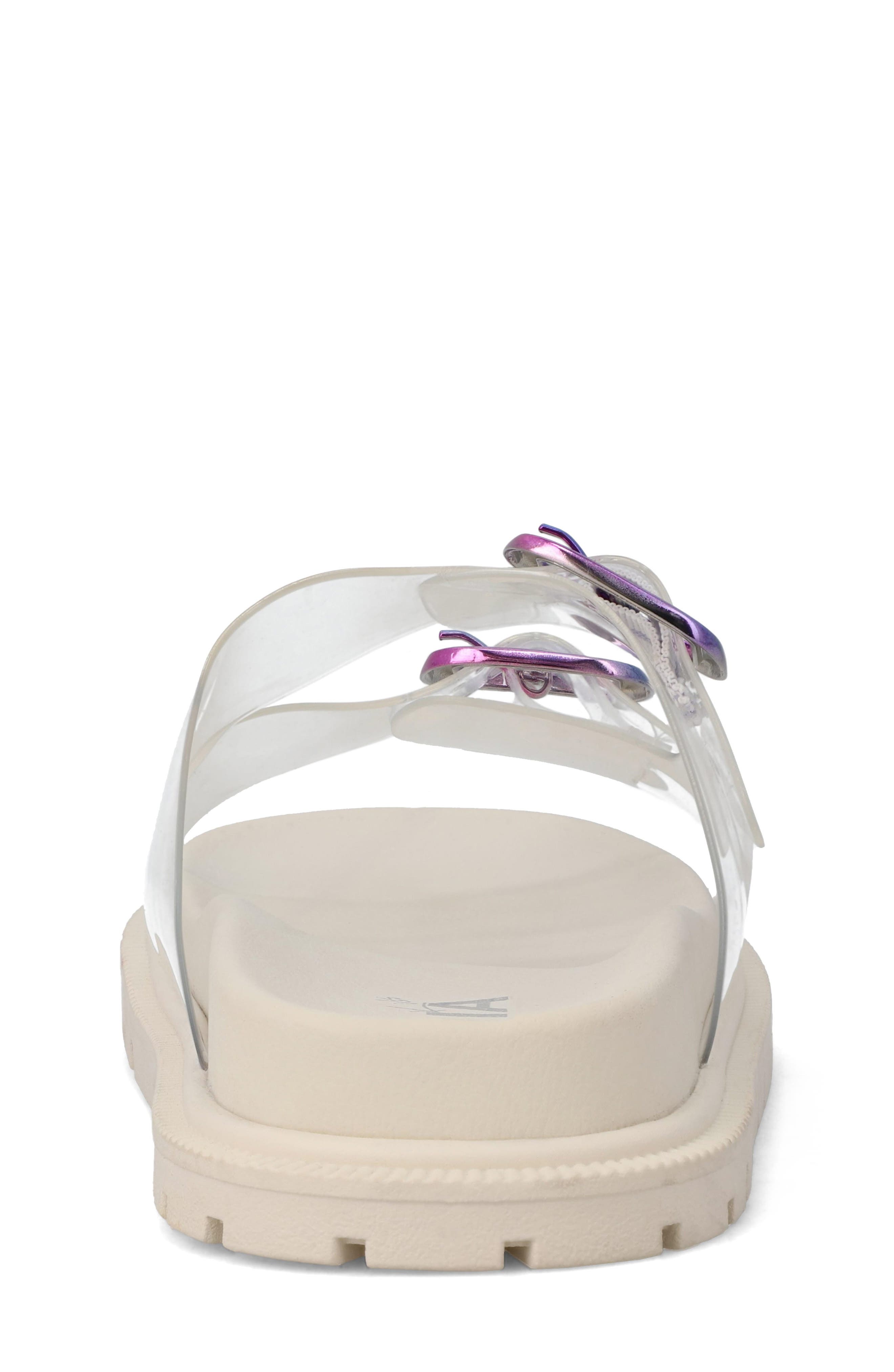 Kids' Elodee Clear Slide Sandal, Alternate, color, CLEAR