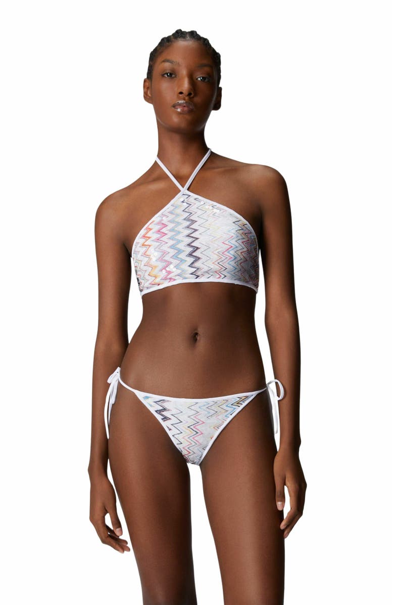 Missoni Bikini With Halter Neck And Sequins, Main, color, 