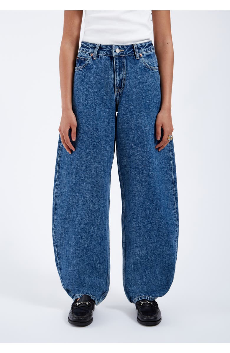 Dr. Denim Nanci Mid Barrel Jeans, Alternate, color, Stream Mid Retro