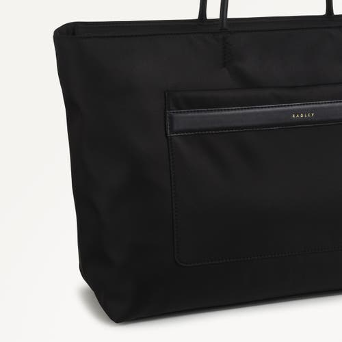 Radley London Holland Park Large Ziptop Tote Bag In Black