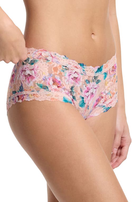 Hanky Panky Print Boyshorts In Multi