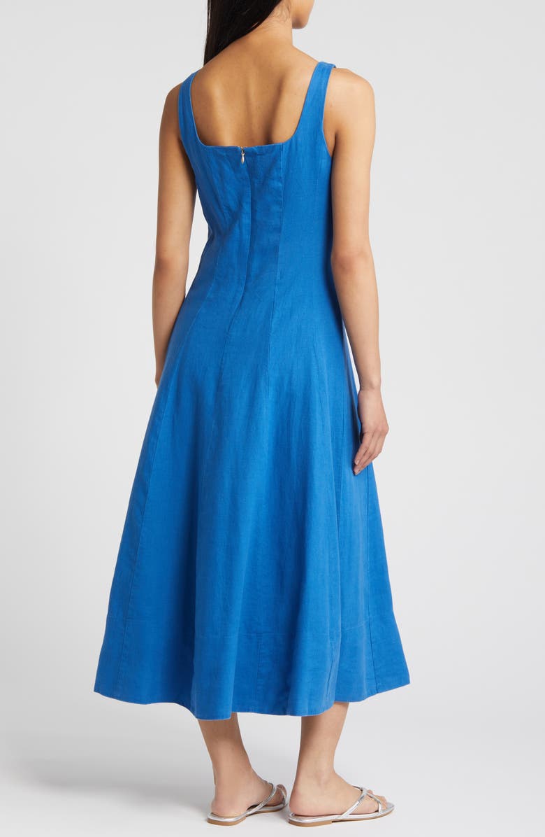 Lilly Pulitzer<sup>®</sup> Calina Linen Midi Sundress, Alternate, color,