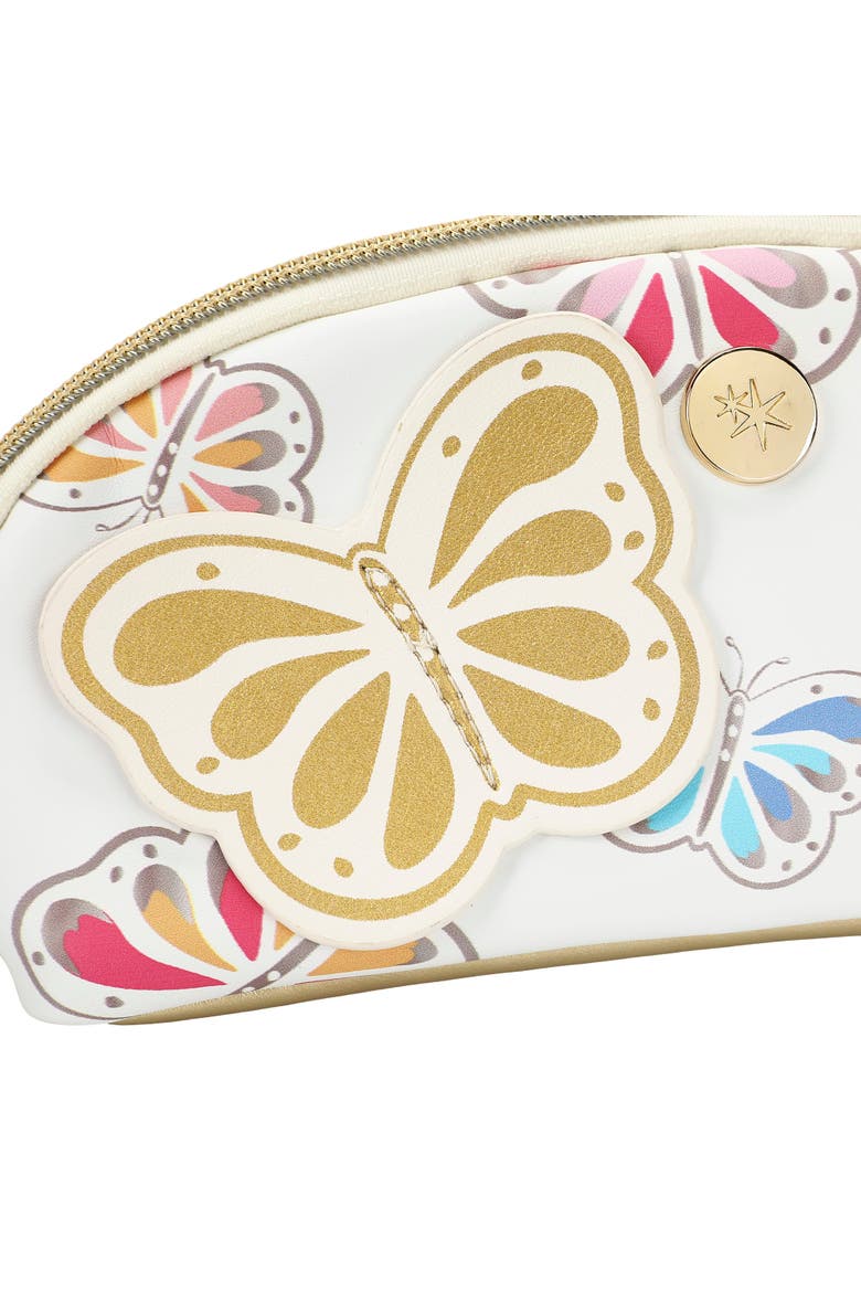 Adult Butterfly Pencil Case Pouch, Alternate, color, Multicolor