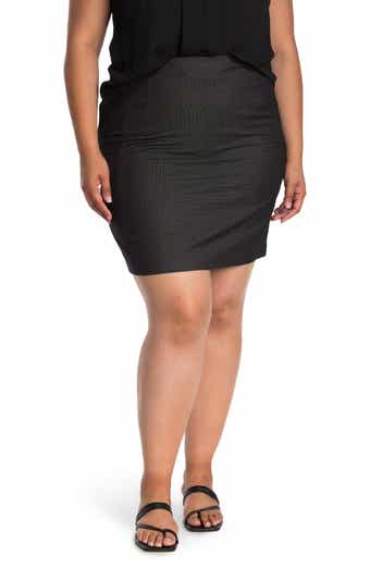 Amanda & Chelsea ATELIER LUXE Ruched Side Panel Pencil Skirt