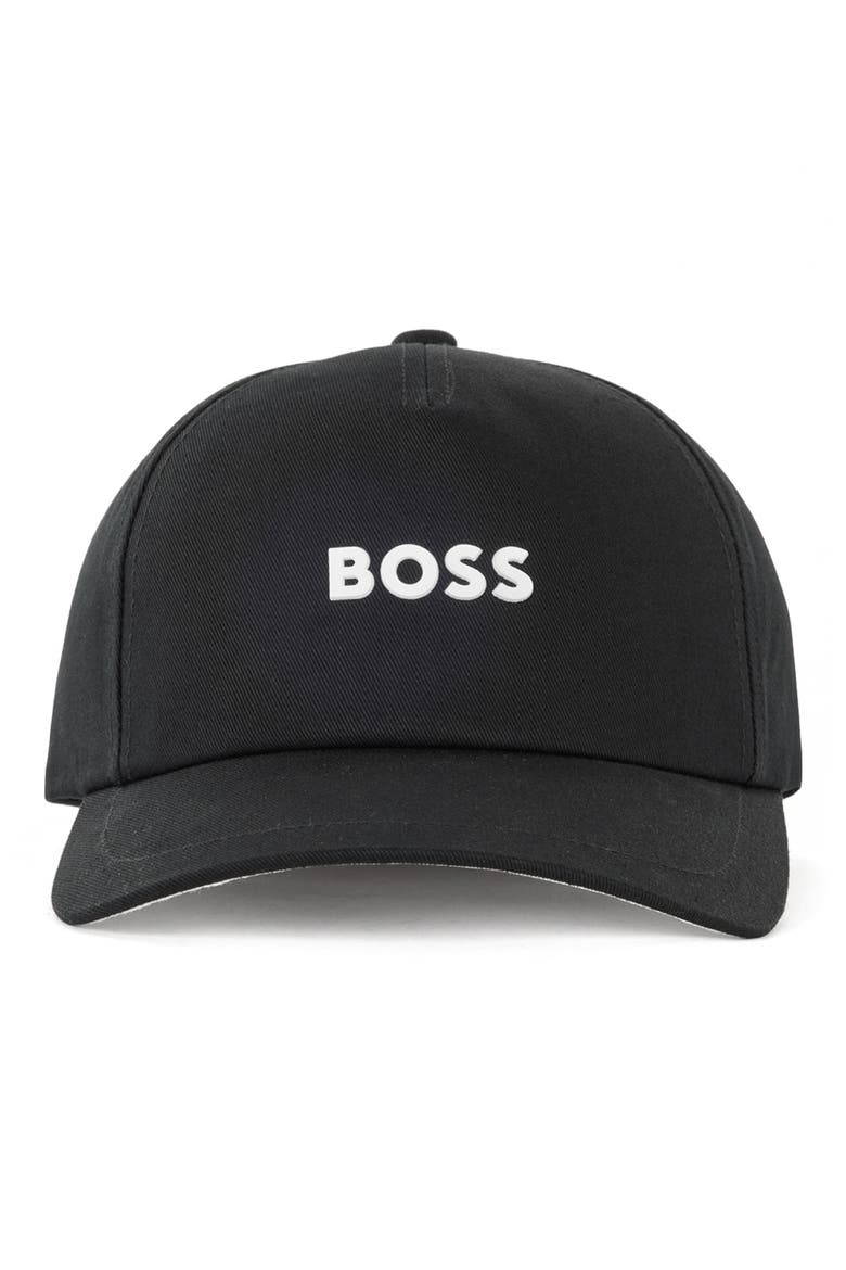 Fresco Cotton Baseball Cap, Main, color, BLACK
