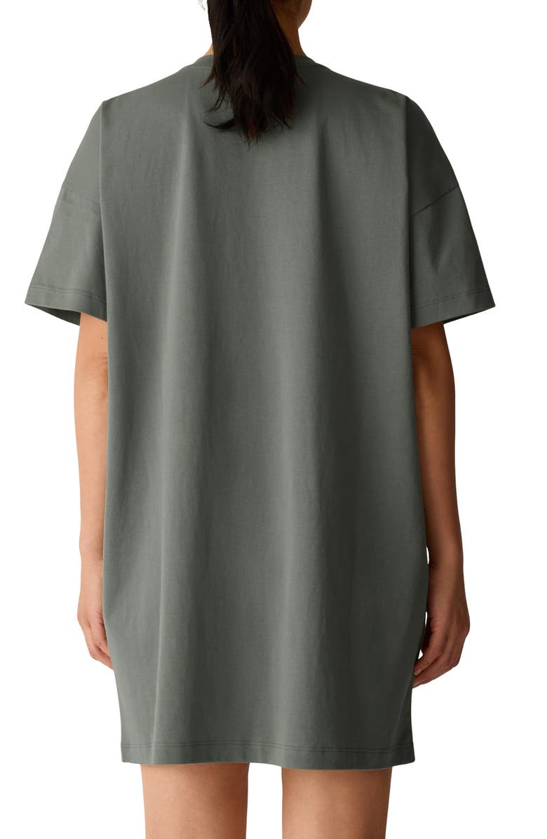Eileen Fisher Crewneck Organic Cotton Sleep Shirt, Alternate, color,