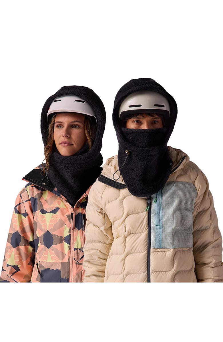 Backcountry Wander Pile-Fleece Hood, Alternate, color, Black