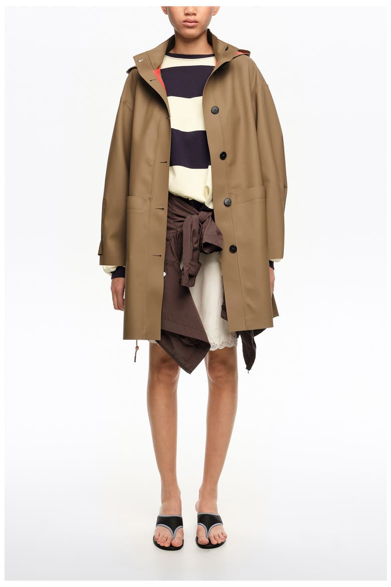 Technical A-line Trench, Main, color, DARK CAMEL