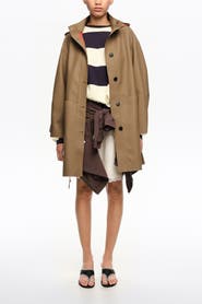 Bimba y Lola Technical A-line Trench