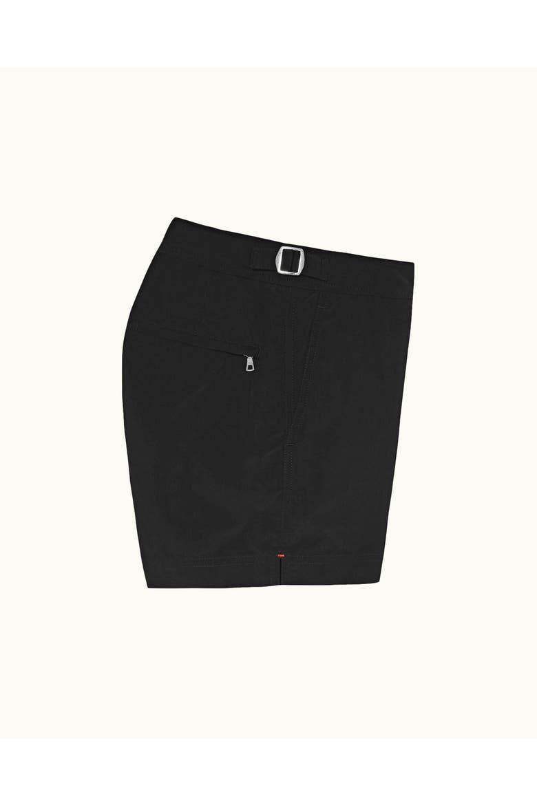 Springer Tailored-Fit Swim Shorts, Alternate, color, Black