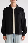Union Lounge Twill Knit Shirt Jacket