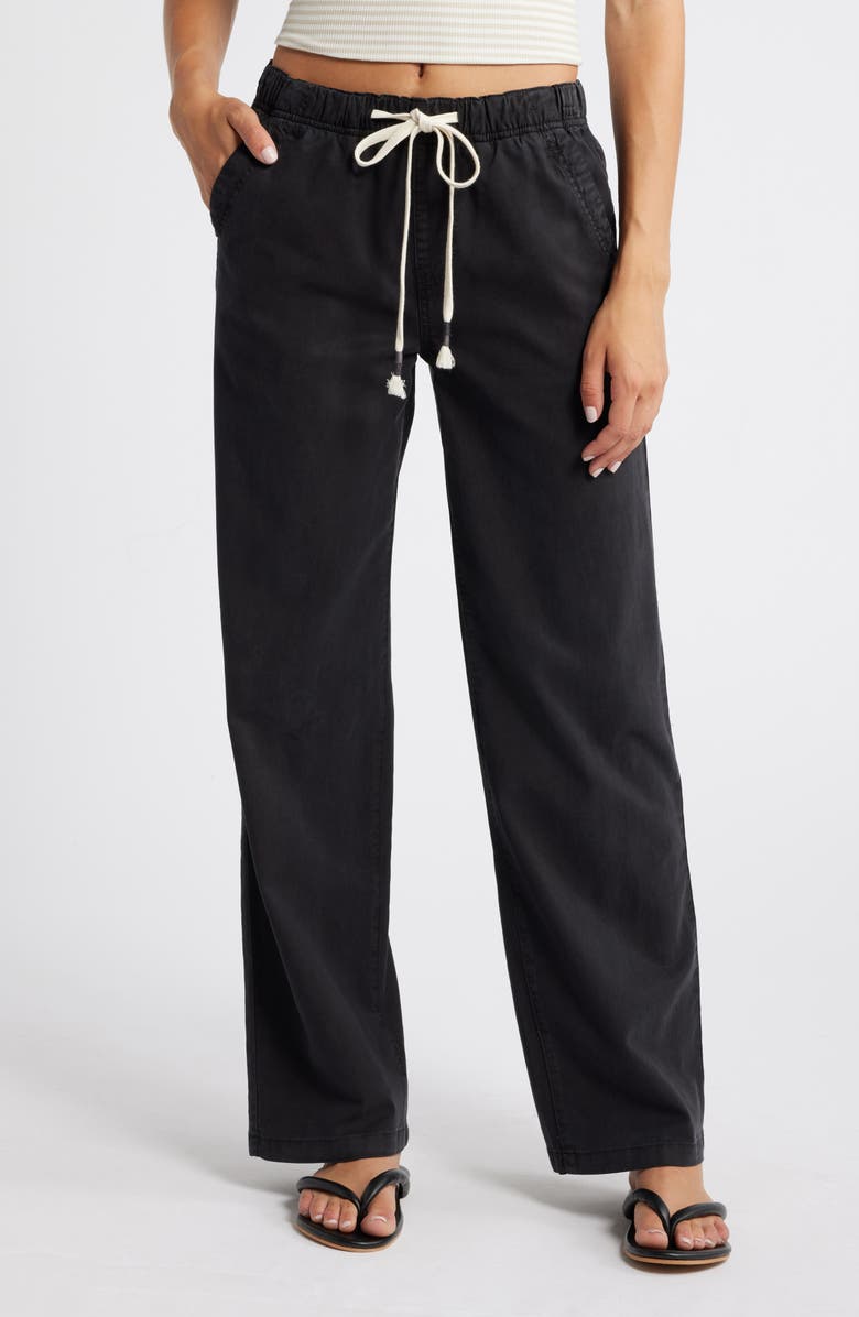 Roxy Sunset Dream Twill Wide Leg Pants, Main, color,