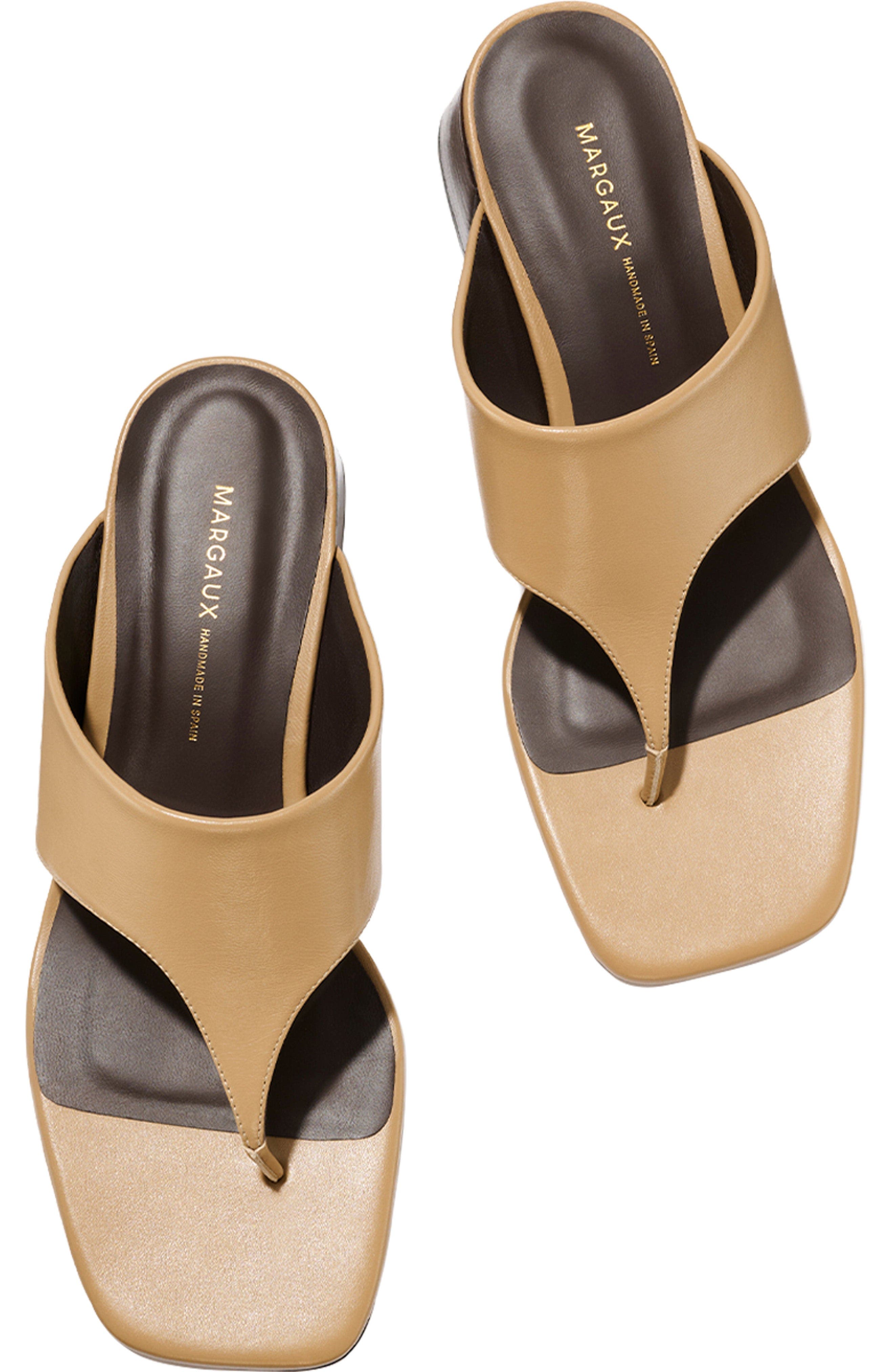 The Deia 50 Sandal, Alternate, color, Praline Nappa