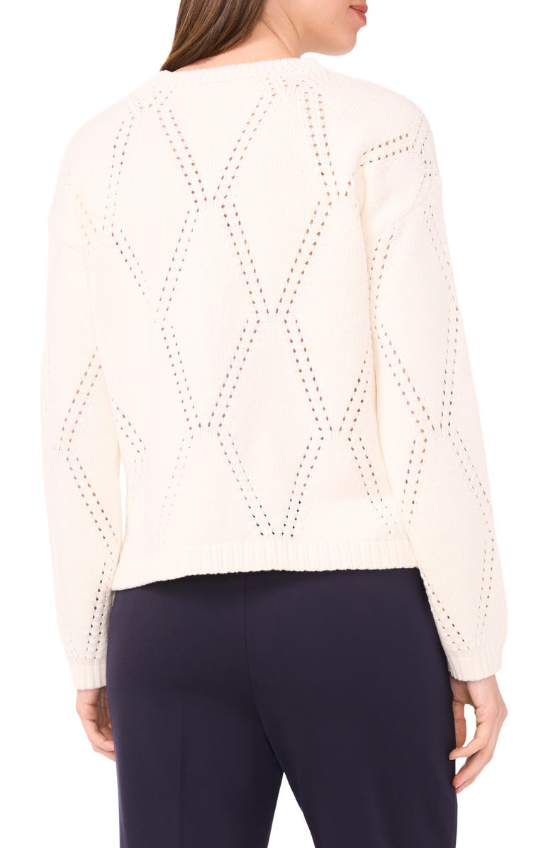 Halogen<sup>®</sup> Crewneck Sweater, Alternate, color, New Ivory
