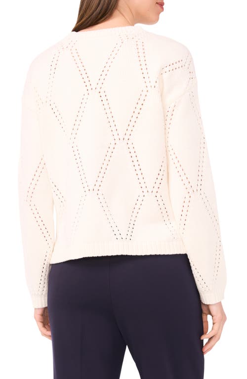Halogen ® Crewneck Sweater In White