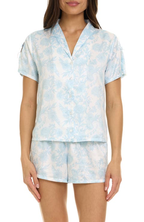 Odessa Floral Satin Pajamas