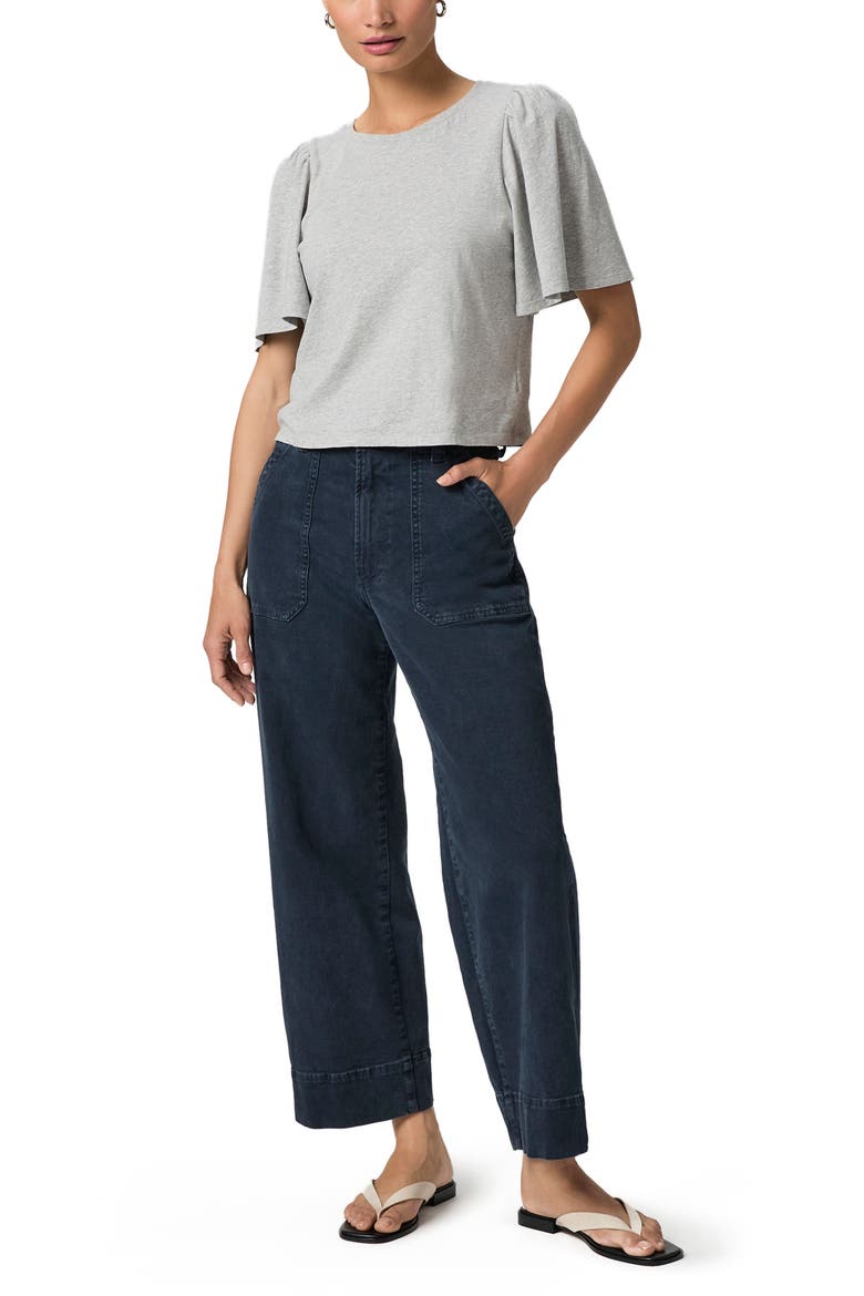 Sigrid Cotton T-Shirt, Alternate, color, HEATHER GREY