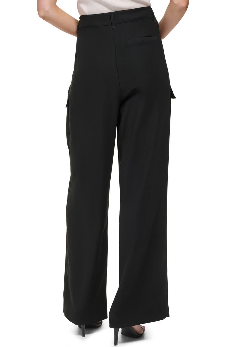 DKNY Frosted Twill Cargo Trousers, Alternate, color,