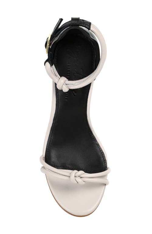 Journee Signature Jettah Ankle Strap Sandal In Black/bone