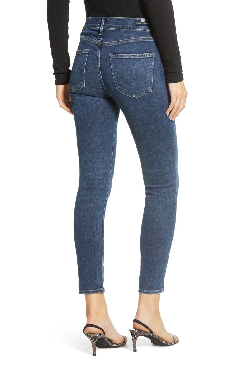 Rocket Crop Skinny Jeans, Alternate, color, ALTO