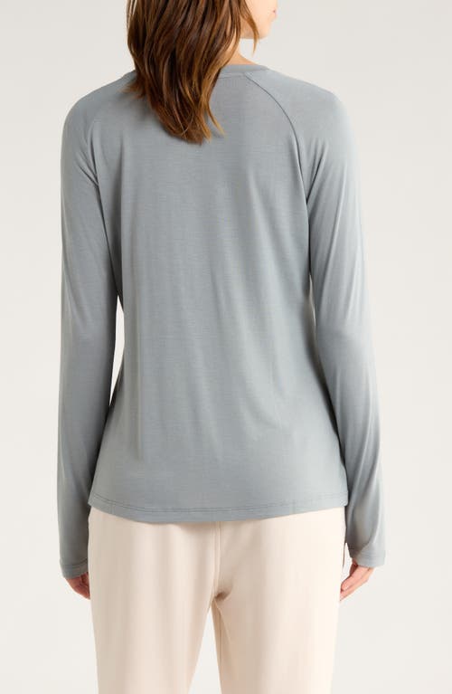 Free Fly Lightweight Long Sleeve Top In Blue