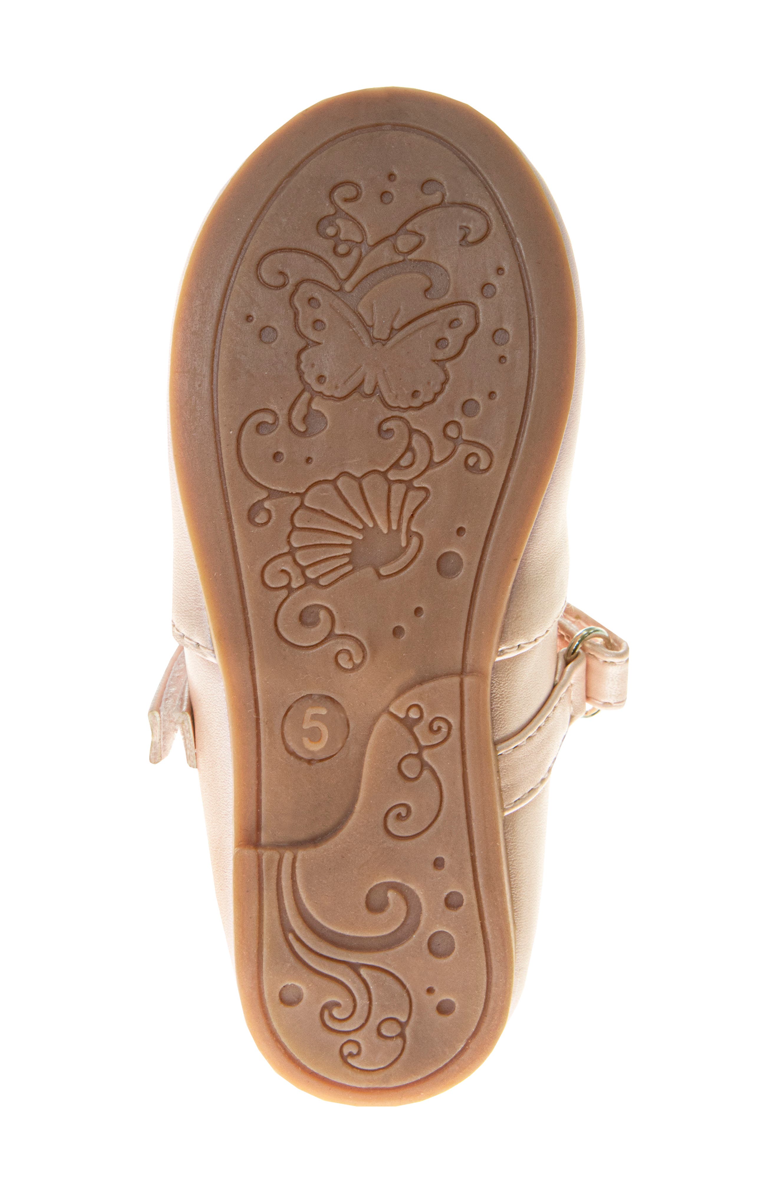 Kids' Mary Jane Flat, Alternate, color, BEIGE PEARL