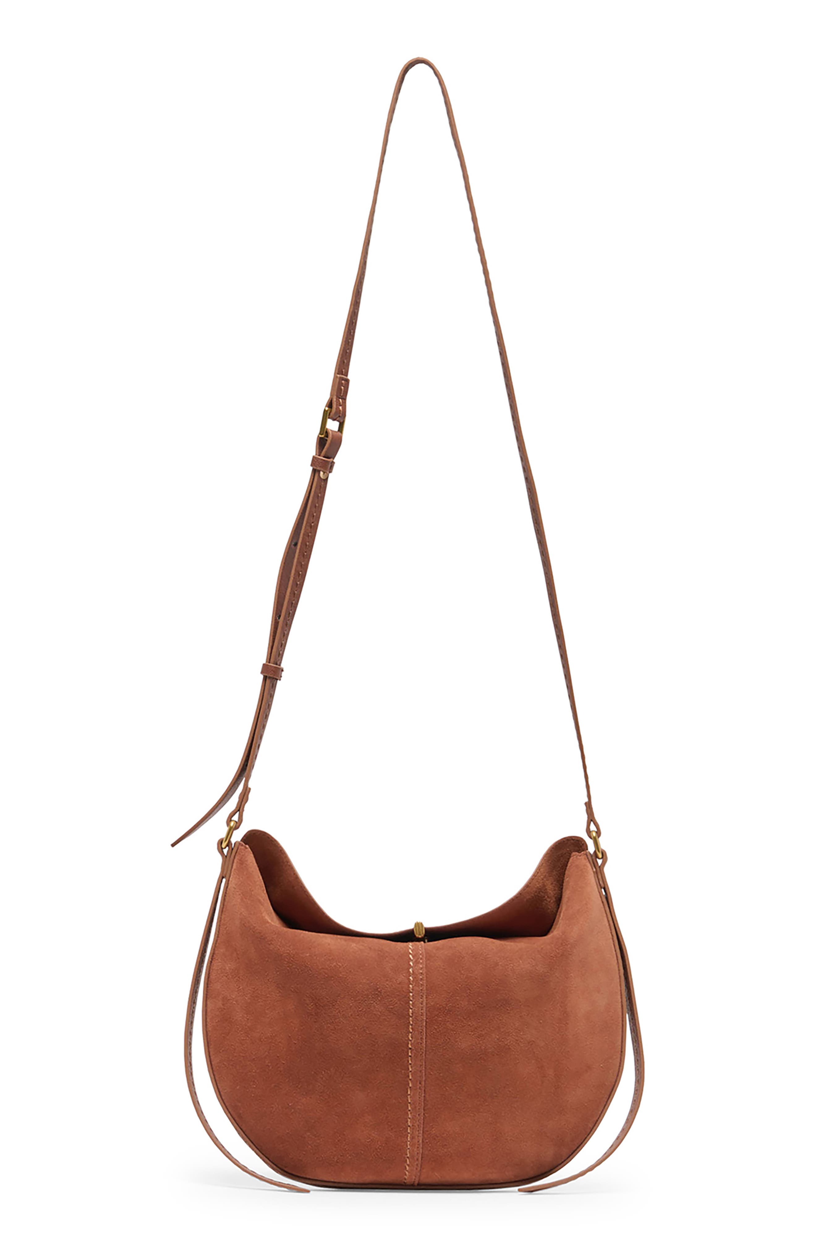 Brent Crossbody Bag, Main, color, SADDLE
