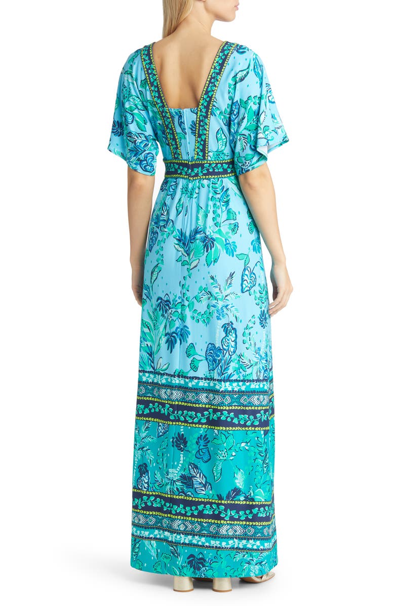 Lilly Pulitzer<sup>®</sup> Ilia Floral Maxi Dress, Alternate, color, 