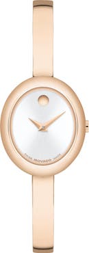 Movado Museum Oval Bangle Watch, 22mm x 26mm