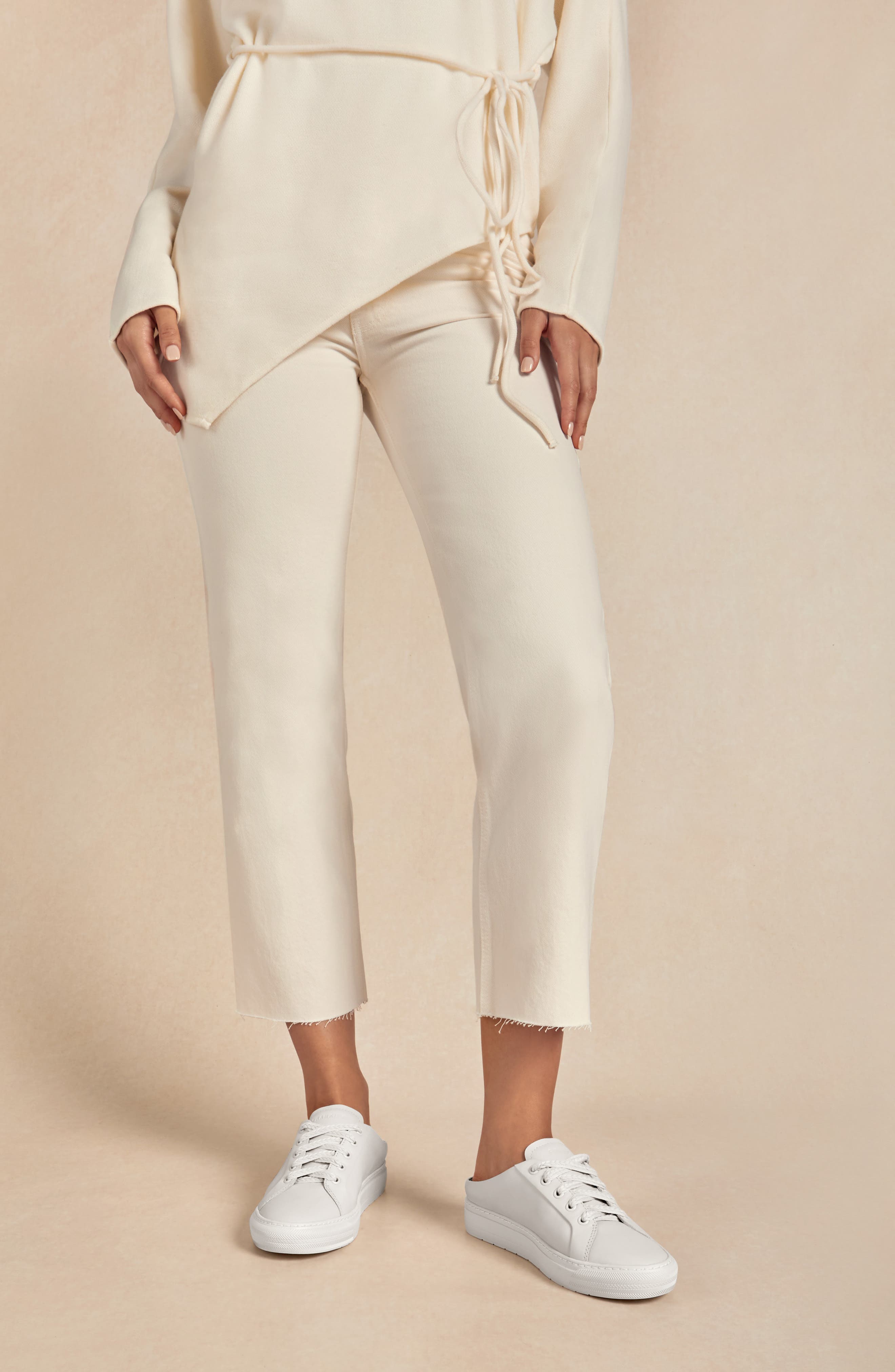 FRANKIE4 Lincoln Mule, Alternate, color, Bone Tumbled