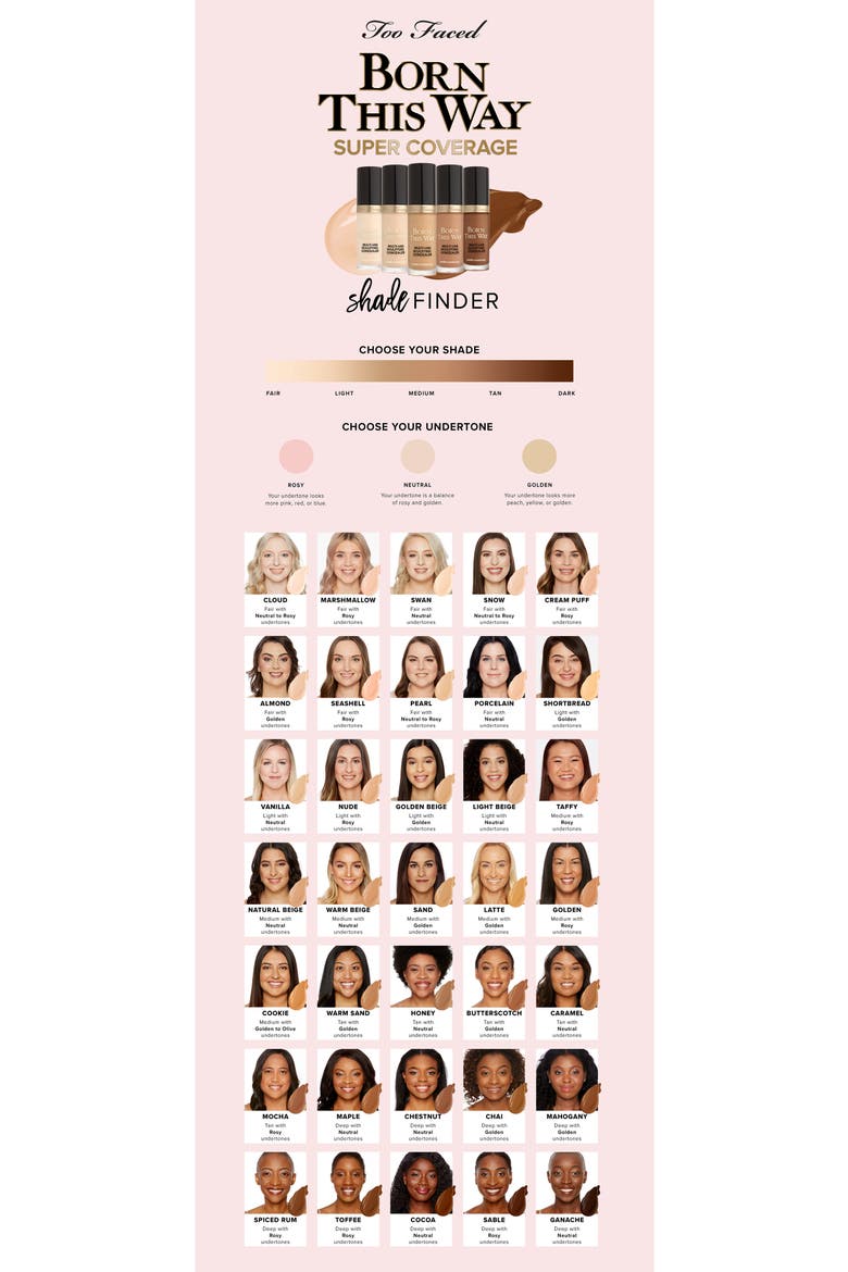 Born This Way Super Coverage Concealer, Alternate, color, SABLE