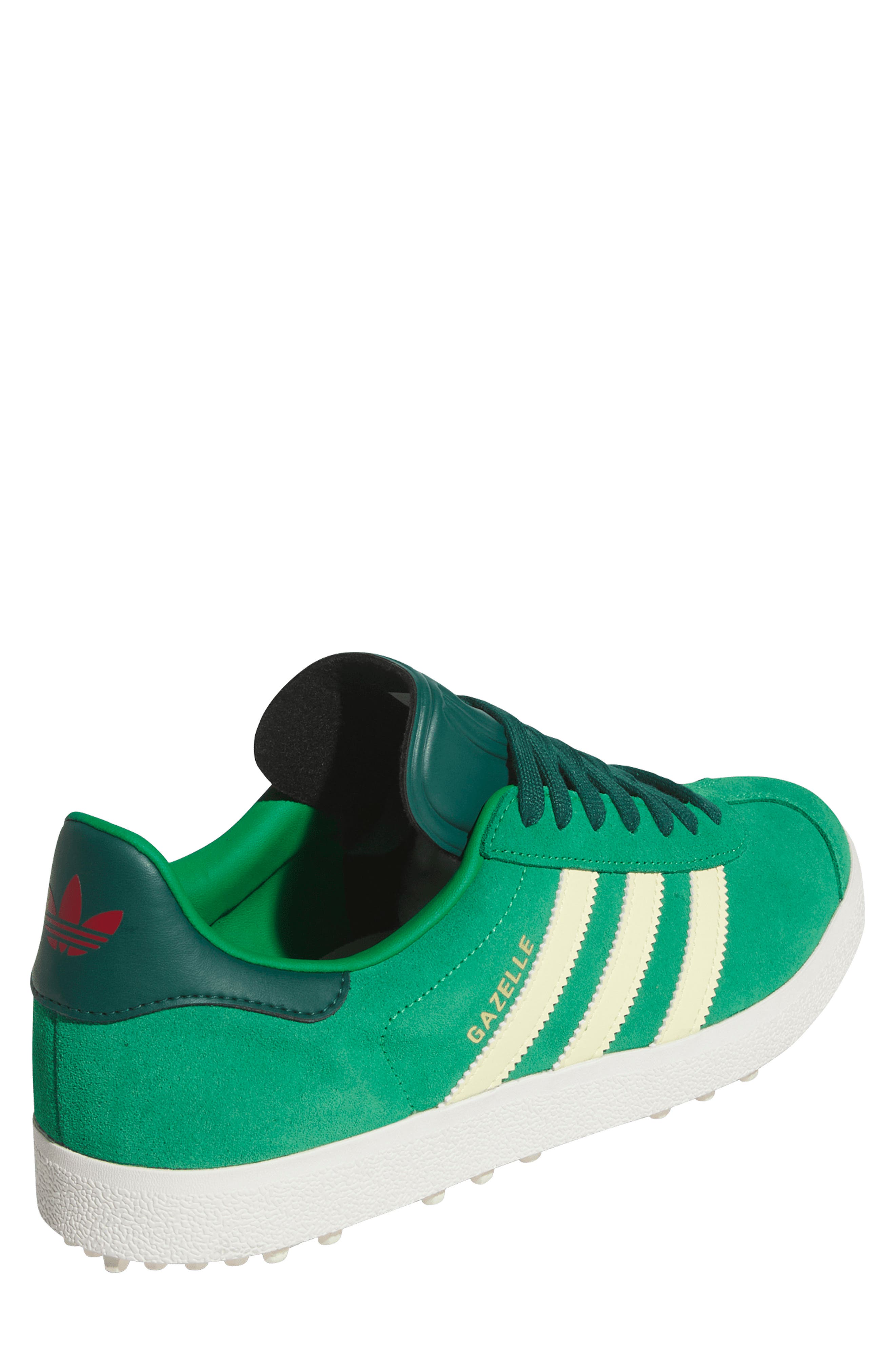Gazelle Golf Sneaker, Alternate, color, GREEN/ YELLOW/ GREEN