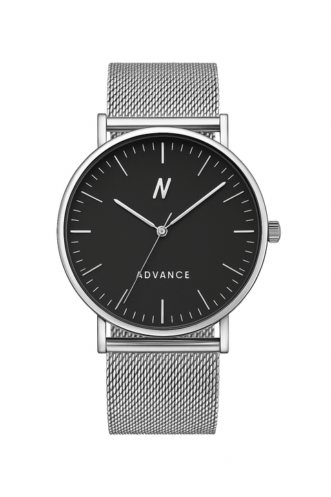 Advance Night Cap Mesh Strap Watch, 40MM