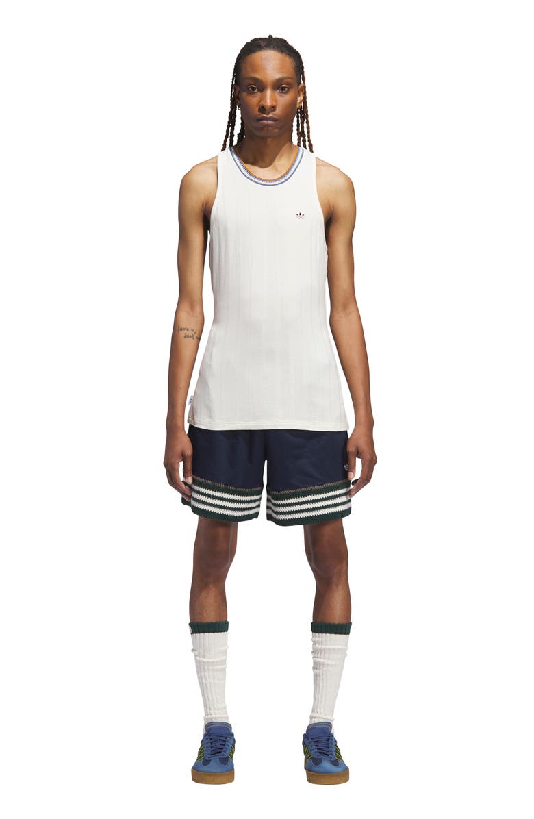 ADIDAS ORIGINALS X CLOT BY EDISON CHEN Rib Tank, Alternate, color, Cream White