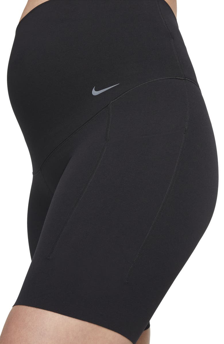 Nike Zenvy Maternity Bike Shorts, Alternate, color, 
